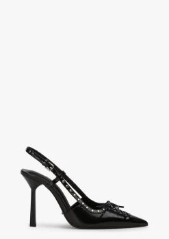 Graff Black Hi Shine Heels