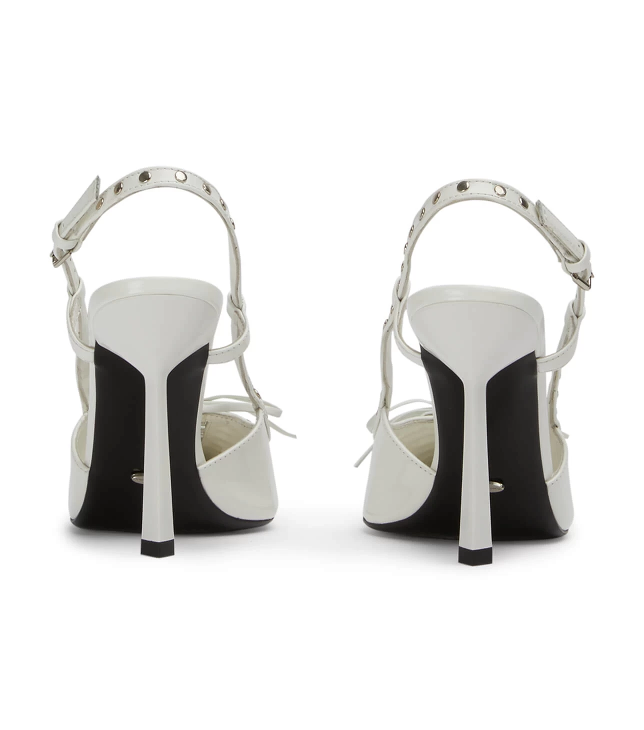 Graff White Hi Shine Heels 8 Graff White Hi Shine Heels - Image 6