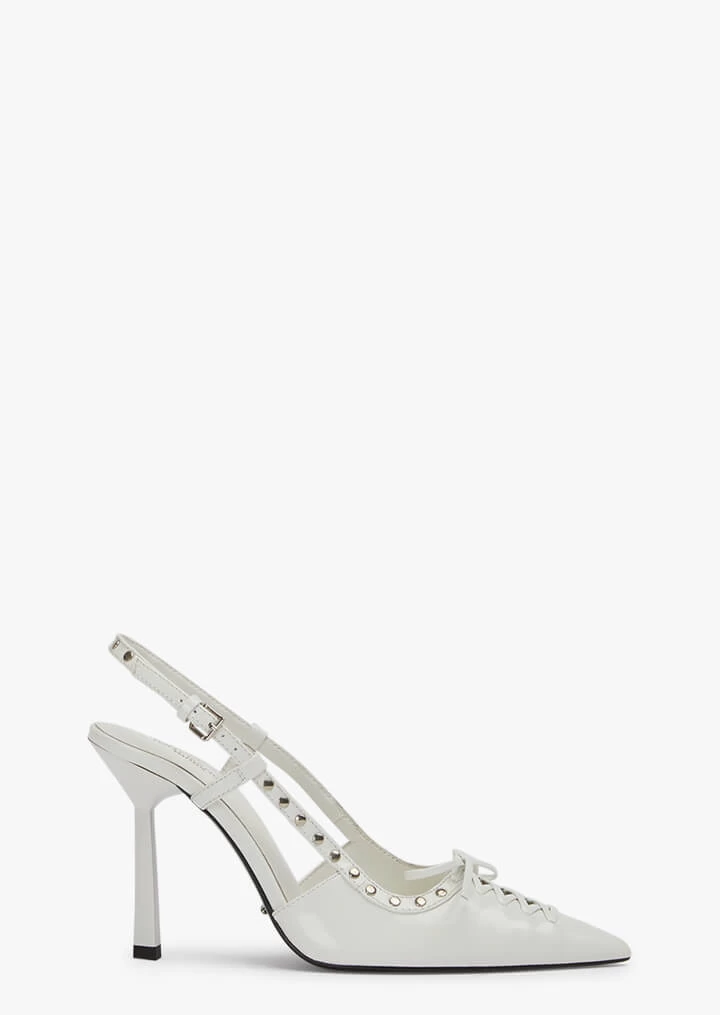 Graff White Hi Shine Heels 3 Graff White Hi Shine Heels