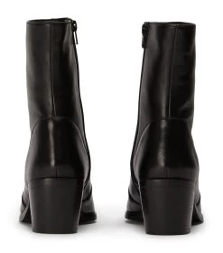 Gram Black Nappa Ankle Boots -Tony Bianco Sales gram black nappa ankle boots 1288 4