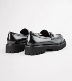 Greer Black Hi Shine Casual Shoes -Tony Bianco Sales greer black hi shine casual shoes 1288 4