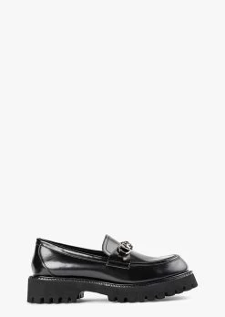 Greer Black Hi Shine Casual Shoes