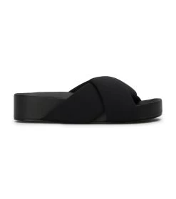 Groove Black Lycra Sandals 10 Groove Black Lycra Sandals -Tony Bianco Sales groove black lycra sandals 1288 1