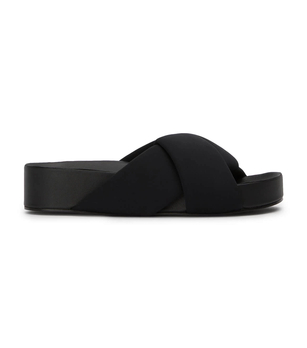 Groove Black Lycra Sandals 5 Groove Black Lycra Sandals - Image 3