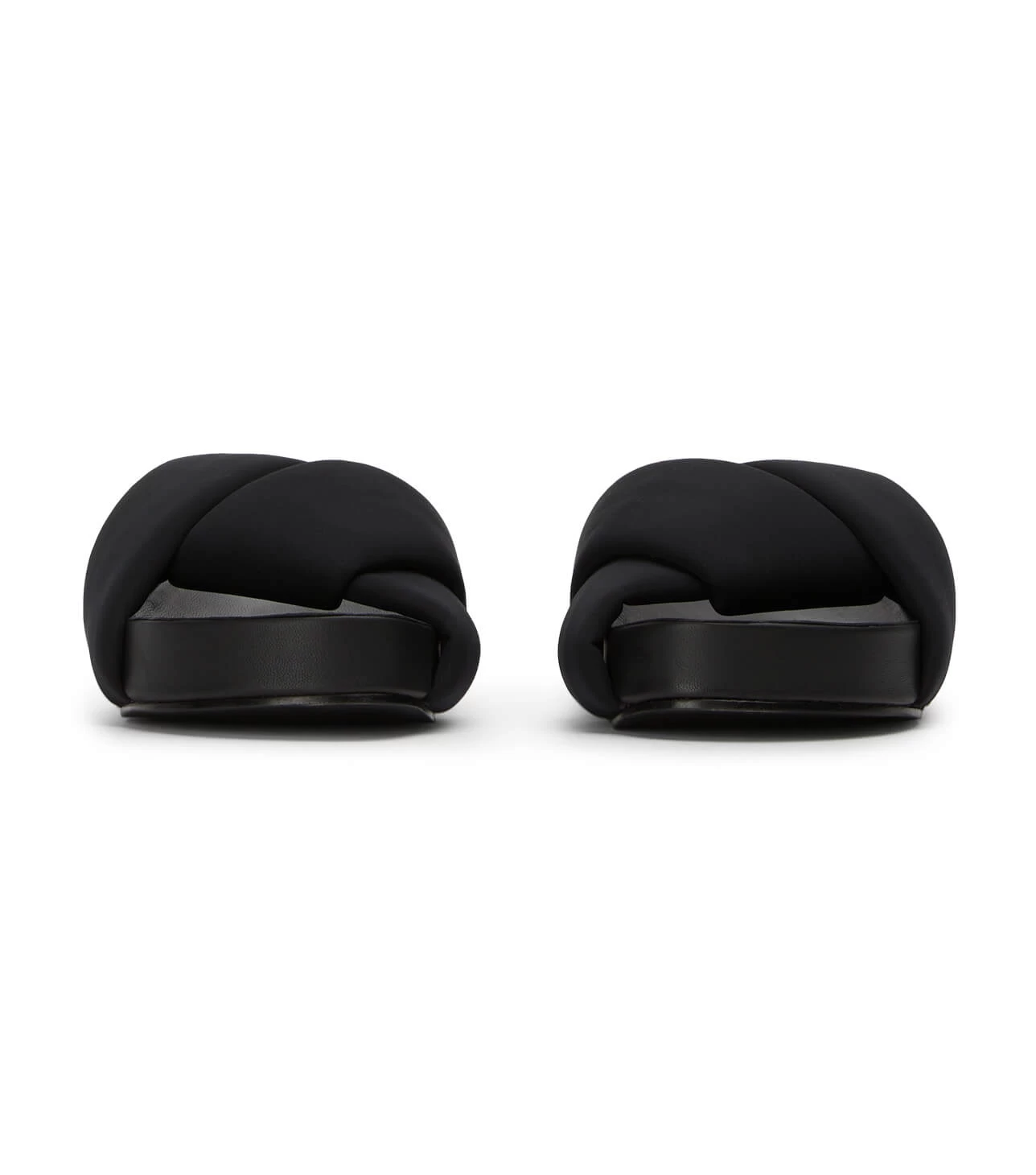 Groove Black Lycra Sandals 7 Groove Black Lycra Sandals - Image 5