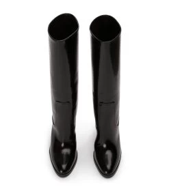 Hadley Black Hi Shine Calf Boots -Tony Bianco Sales hadley black hi shine calf boots 1288 2 1