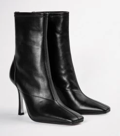 Halsey Black Como Ankle Boots -Tony Bianco Sales halsey black como ankle boots 1288 2