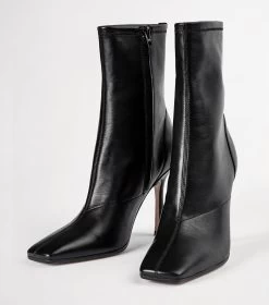 Halsey Black Como Ankle Boots -Tony Bianco Sales halsey black como ankle boots 1288 3