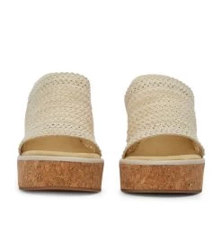 Harlow Natural Crochet Wedges -Tony Bianco Sales harlow natural crochet sandals 1288 3