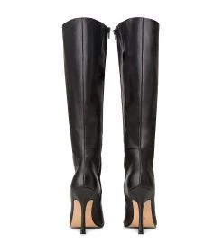 Havana Black Venice Calf Boots -Tony Bianco Sales havana black venice tony bianco boot back calf boots 1288