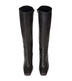 Havana Black Venice Calf Boots -Tony Bianco Sales havana black venice tony bianco boot top calf boots 1288