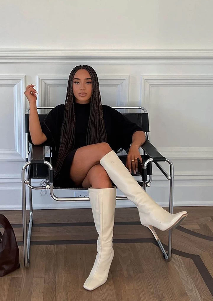 Havana Vanilla Nappa Calf Boots 4 Havana Vanilla Nappa Calf Boots - Image 2