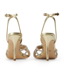 Helena Gold Nappa Metallic Heels -Tony Bianco Sales helena gold nappa metallic heels 1288 4
