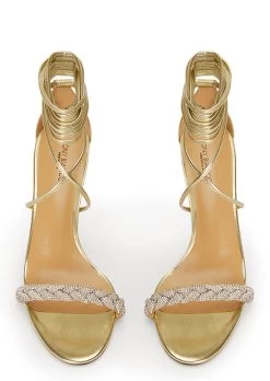 Henley Gold Nappa Metallic Heels 12 Henley Gold Nappa Metallic Heels -Tony Bianco Sales henley gold nappa metallic heels 720 2