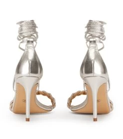 Henley Silver Nappa Metallic Heels -Tony Bianco Sales henley silver nappa metallic heels 1288 4