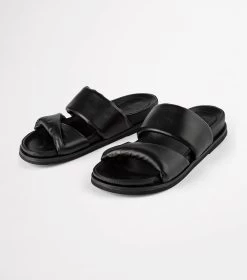 Henry Black Nappa Sandals 15 Henry Black Nappa Sandals -Tony Bianco Sales henry black nappa sandals 1288 4