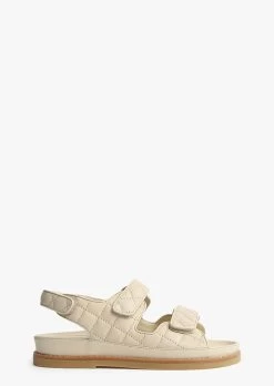 Hiranni Vanilla Sheep Nappa Sandals