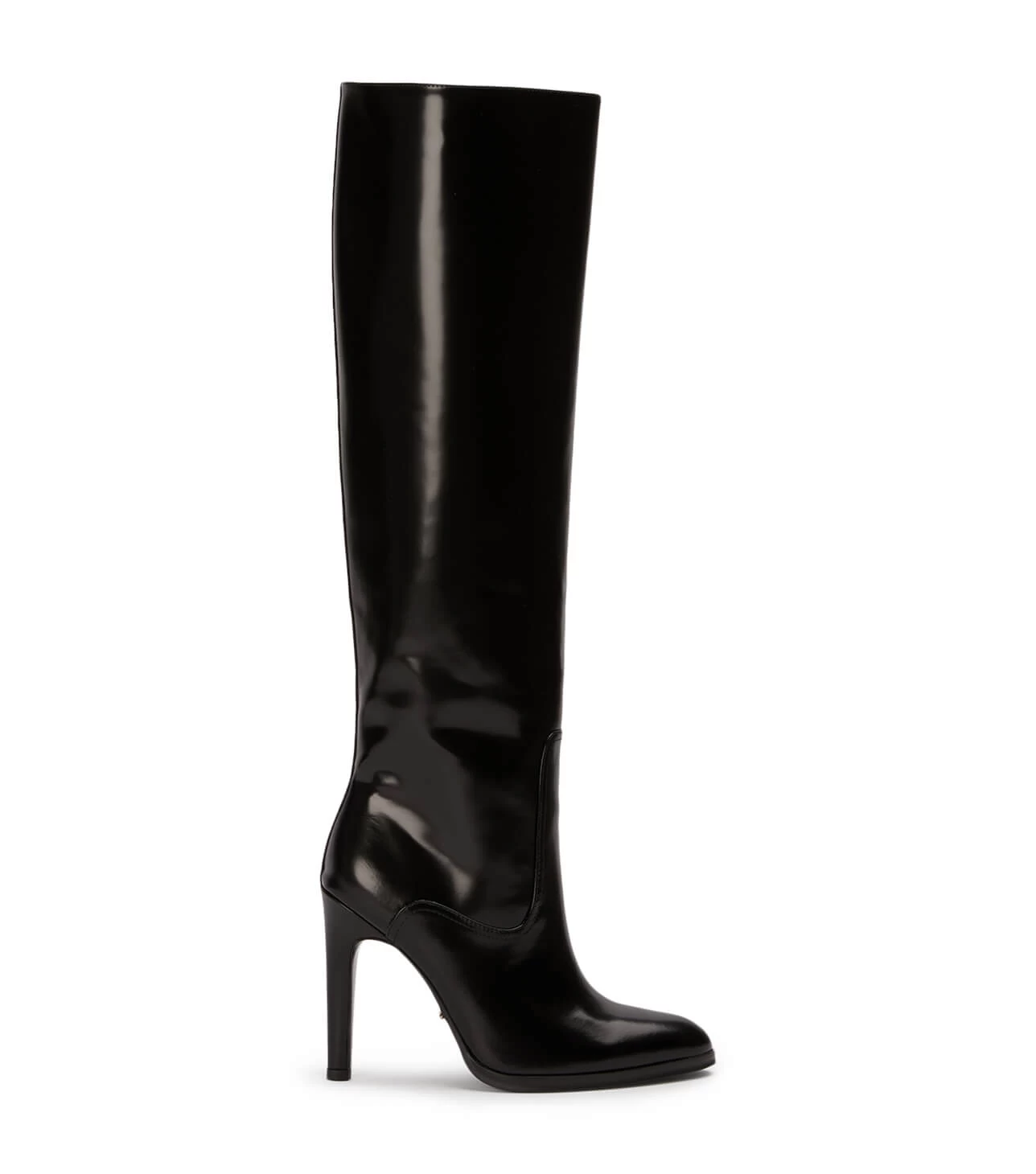 Hot Black Hi Shine Calf Boots 6 Hot Black Hi Shine Calf Boots - Image 4