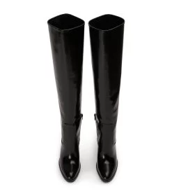 Hot Black Hi Shine Calf Boots 15 Hot Black Hi Shine Calf Boots -Tony Bianco Sales hot black hi shine calf boots 1288 3