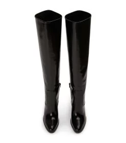 Hot Black Como Calf Boots -Tony Bianco Sales hot black hi shine calf boots 1288 3 1