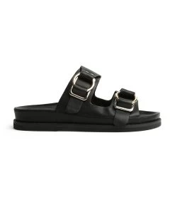 Hunter Black Como Sandals -Tony Bianco Sales hunter como sandals 1288 1