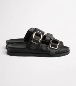 Hunter Black Como Sandals -Tony Bianco Sales hunter como sandals 1288 2