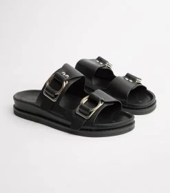 Hunter Black Como Sandals -Tony Bianco Sales hunter como sandals 1288 3