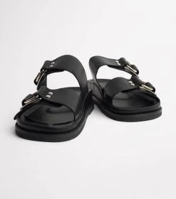 Hunter Black Como Sandals -Tony Bianco Sales hunter como sandals 1288 4