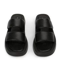 Indiana Black Nappa Sandals -Tony Bianco Sales indiana black nappa sandals 1288 2