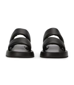 Indiana Black Nappa Sandals -Tony Bianco Sales indiana black nappa sandals 1288 3