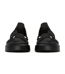 Jacamo Black Nylon Sandals -Tony Bianco Sales jacamo black nylon sandals 1288 3