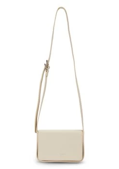 Janey Vanilla Leather Shoulder Bag