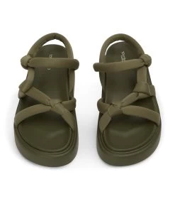Jasper Khaki Scuba Sandals -Tony Bianco Sales jasper khaki scuba sandals 1288 2