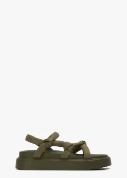 Jasper Khaki Scuba Sandals