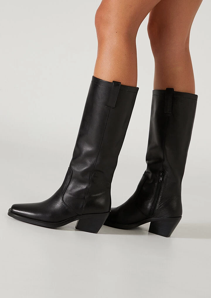 Kastro Black Como Calf Boots 4 Kastro Black Como Calf Boots - Image 2