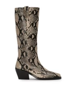 Kastro Ecru Snake Calf Boots -Tony Bianco Sales kastro ecrusnake calf boots 1288 1