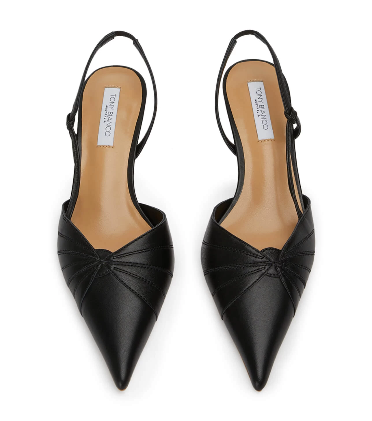 Katy Black Nappa Heels 6 Katy Black Nappa Heels - Image 4