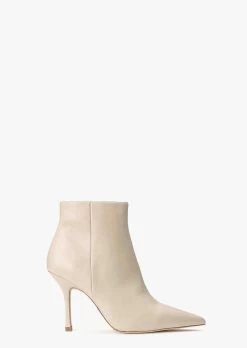 Keanu Vanilla Nappa Ankle Boots