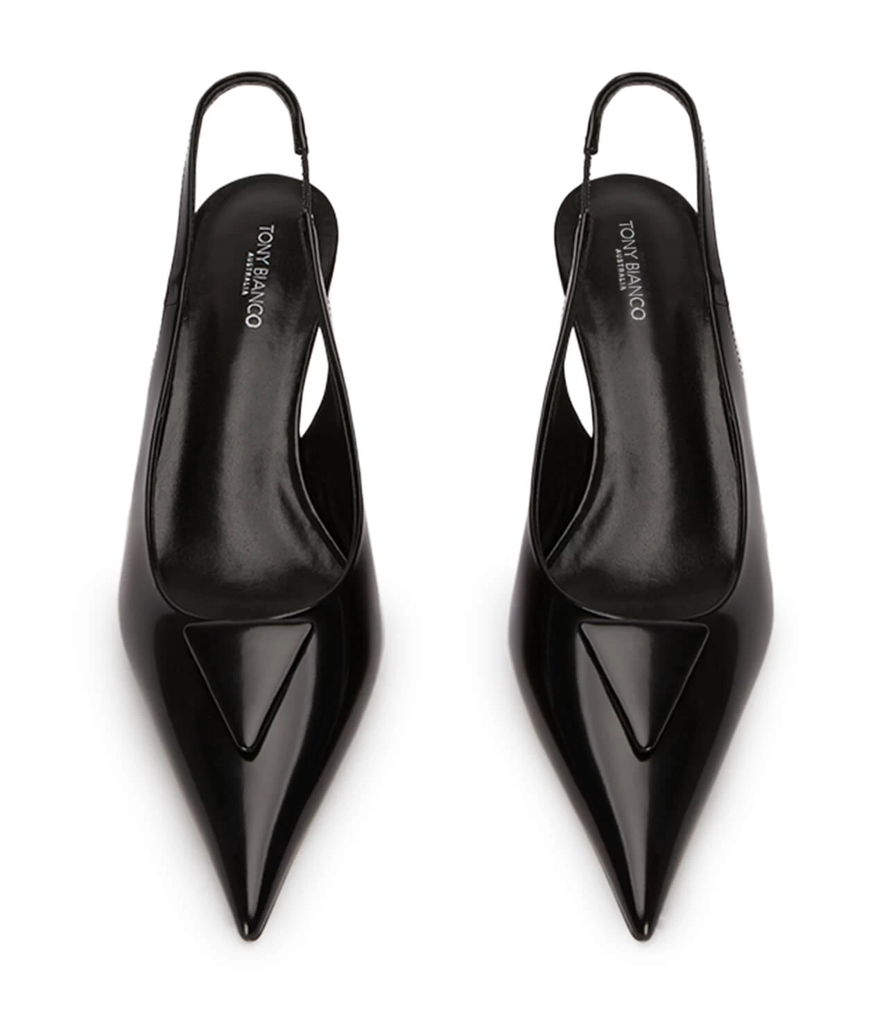 Kimmy Black Hi Shine Heels 8 Kimmy Black Hi Shine Heels - Image 6