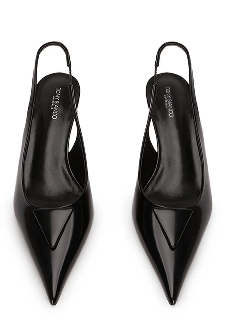 Kimmy Black Hi Shine Heels 5 Kimmy Black Hi Shine Heels - Image 3