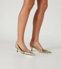 Kimmy Gold Shine Heels -Tony Bianco Sales kimmy gold shine heels styled 1288 2