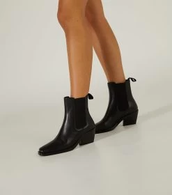 King Black Como Ankle Boots -Tony Bianco Sales king black como ankle boots styled 1288 2