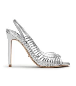 Klass Silver Nappa Metallic Heels -Tony Bianco Sales klass silver nappa metallic heels 1288 1
