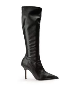 Knight Black Venezia Calf Boots 10 Knight Black Venezia Calf Boots -Tony Bianco Sales knight black venice ankle boots 1288 1