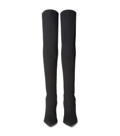 Kori Black Sock Knit Long Boots 11 Kori Black Sock Knit Long Boots -Tony Bianco Sales kori black sock knit long boots 1288 2