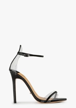 Kosumi Black Capretto Heels