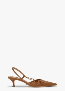 Kramer Tan Nappa Heels