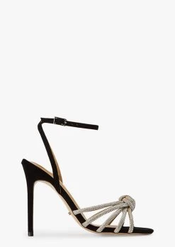 Kyla Black Suede Heels