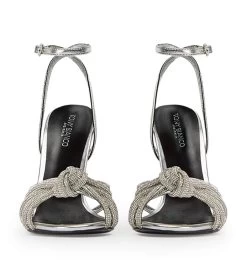 Kyla Silver Foil Heels -Tony Bianco Sales kyla silver foil heels 1288 3