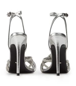 Kyla Silver Foil Heels -Tony Bianco Sales kyla silver foil heels 1288 4